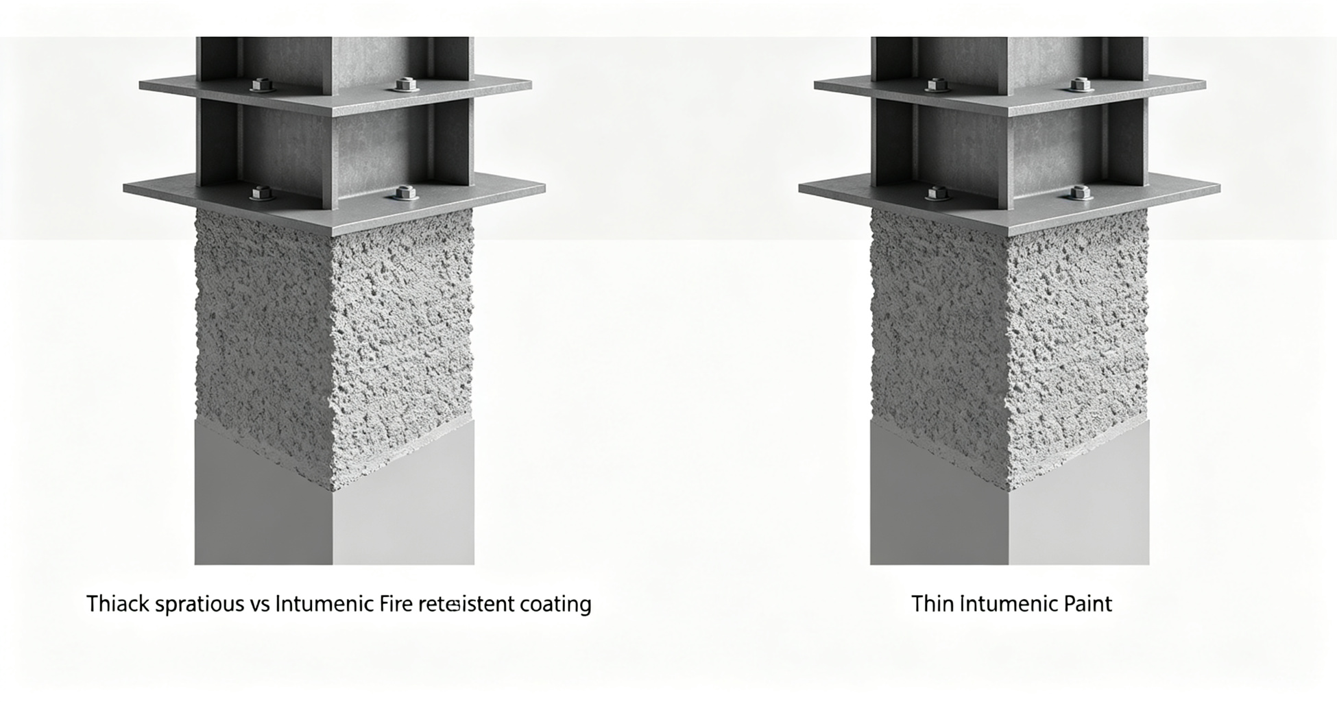 Cementitious vs Intumescent Fire-Resistant Coatings
