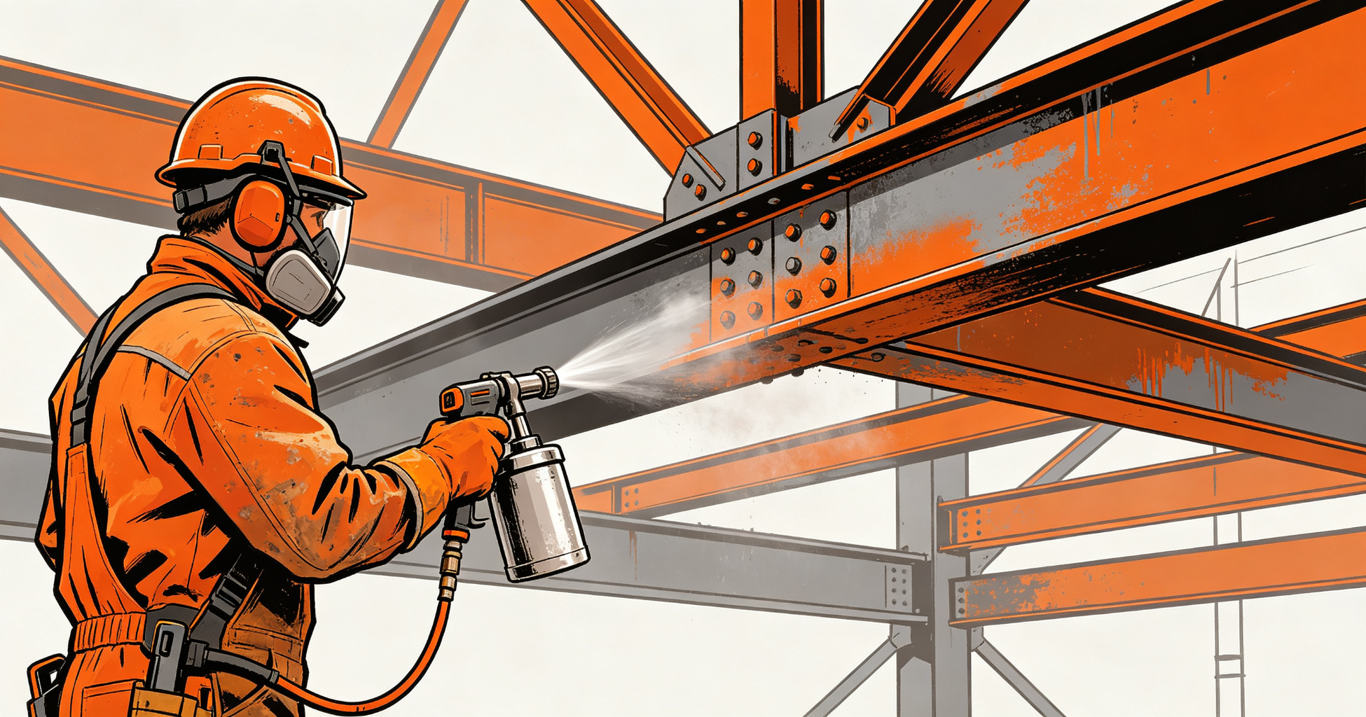 How To Apply Intumescent Fire Coatings On Structural Steel