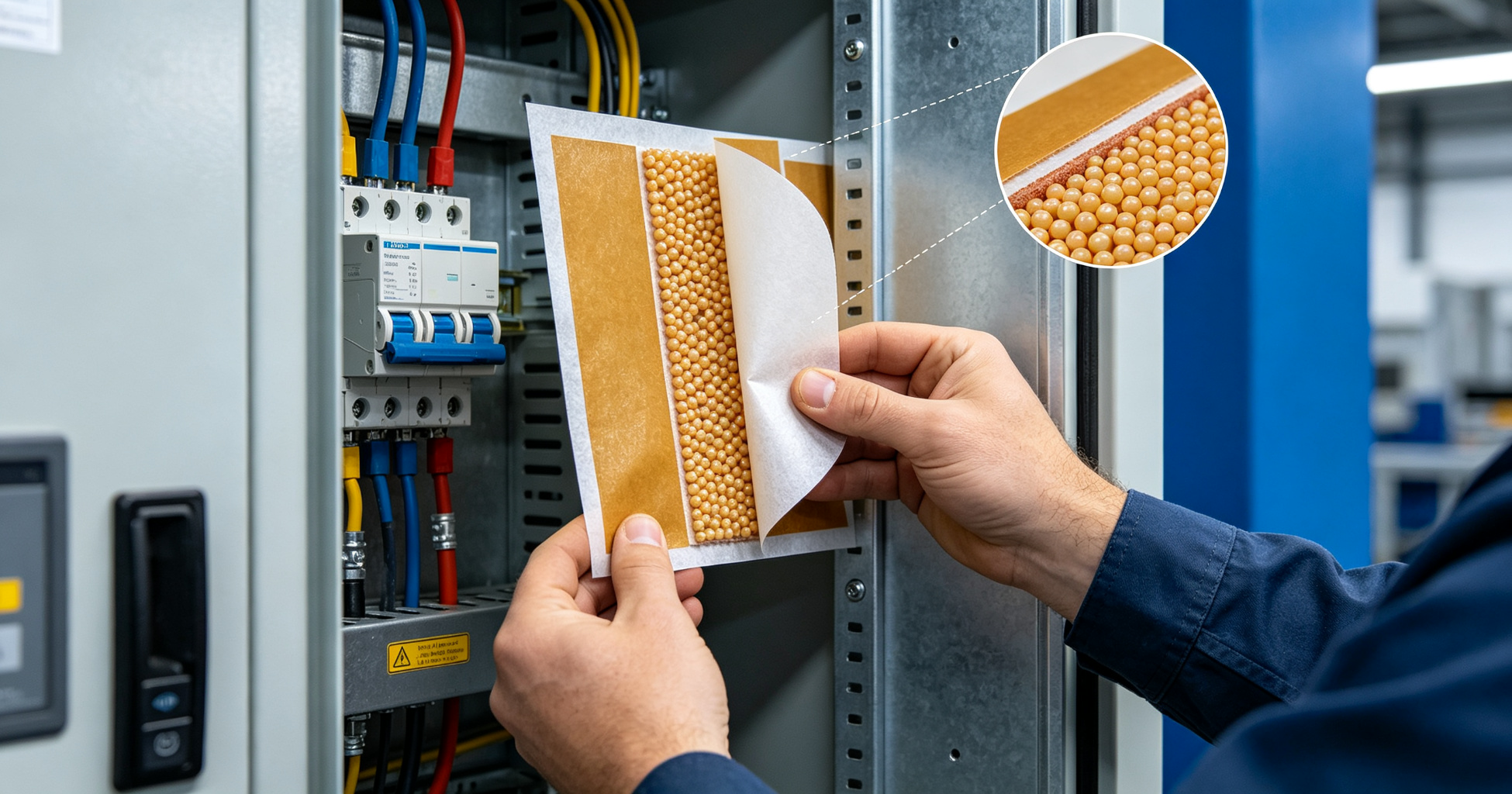How to Install Microencapsulated Fire Patches on Electrical Enclosures