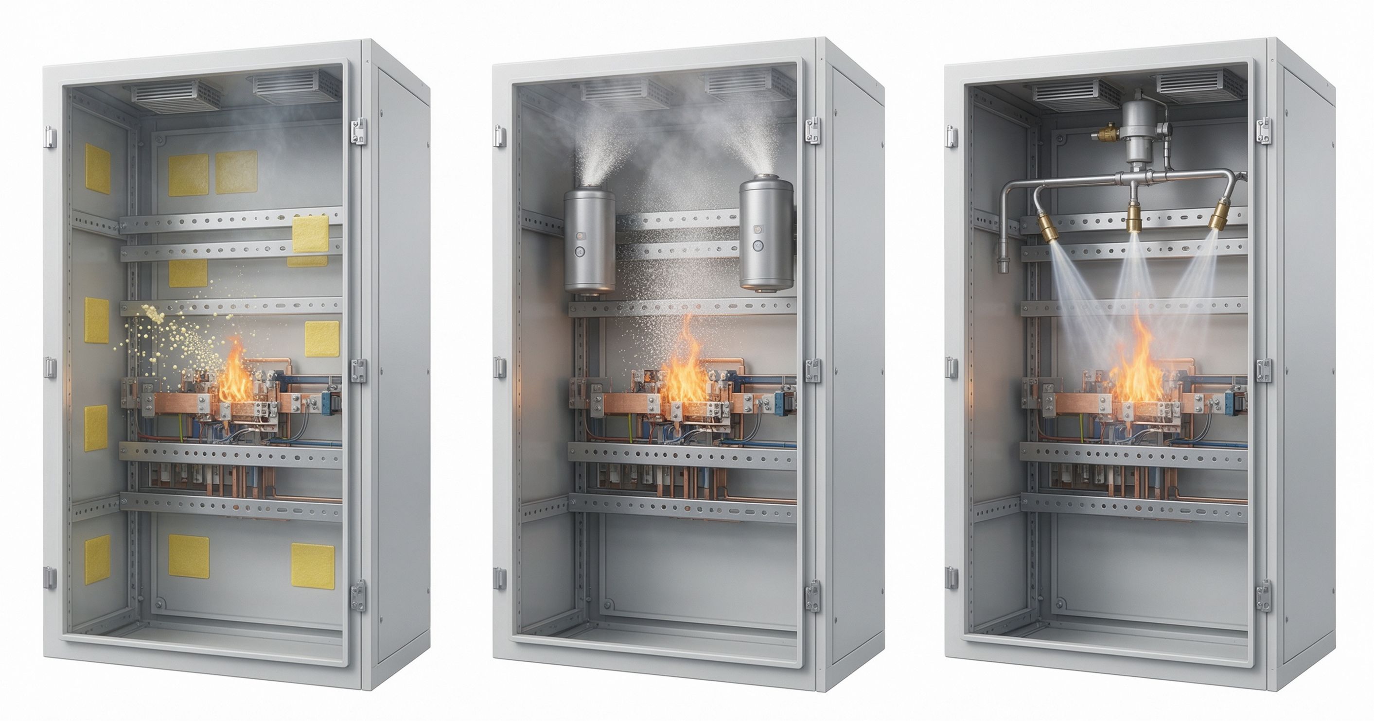 Passive Fire Patches vs Aerosol Generators vs Clean Agent Systems