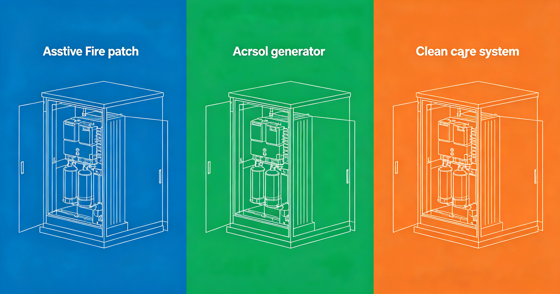 Passive Fire Patches vs Aerosol Generators vs Clean Agent Systems