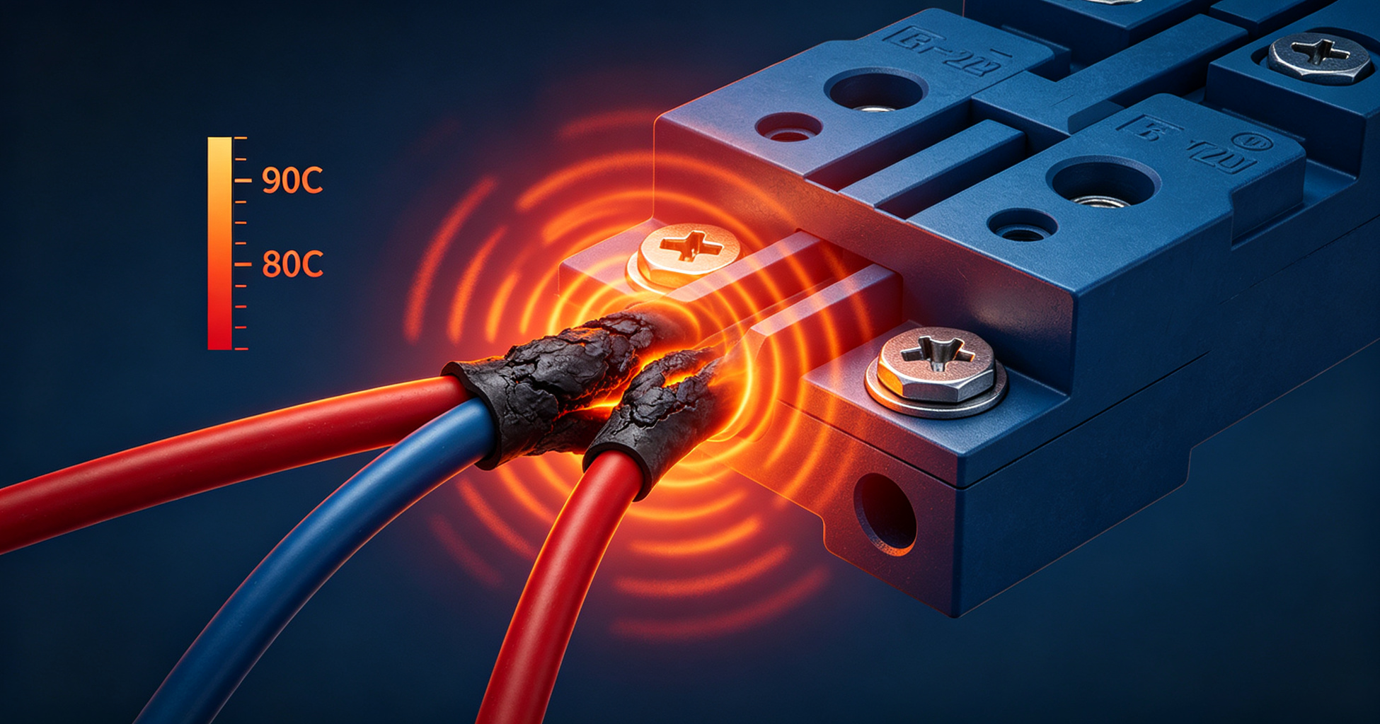 The Physics of Electrical Overheating: Why Connections Fail at 70-90C